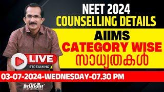 NEET 2024 Counselling Details  AIIMS Category Wise Possibilities