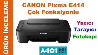 Canon Pixma E414 Yazıcı Tarayıcı Fotokopi Ürün İnceleme