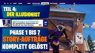 Fortnite  Story  Der Illusionist  Alle Aufträge Teil 4 gelöst