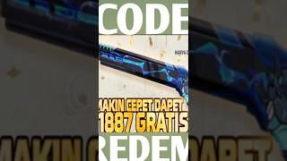 CODE REDEM FF SKIN M1887