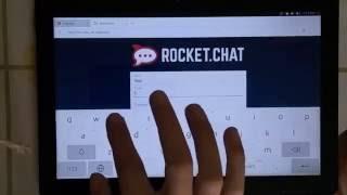 Installing Rocket Chat snap from Ubuntu Tablet