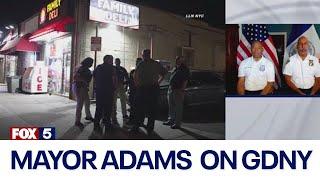 Adams discusses Bronx raid migrant crisis more