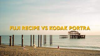 KODAK PORTRA vs FUJI WEEKLY RECIPE - LEICA M6  FUJIFILM X100V