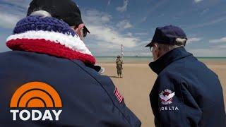 Some veterans who stormed Normandy return for the first time