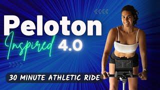 30 Minute PELOTON Inspired HIIT 4 Spin Class