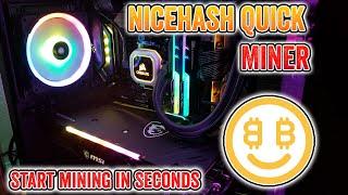 Nicehash Quick Miner - Beginners guide to mining Bitcoin