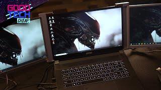 Unboxing FQQ 15.4 Triple Portable Monitor 1080P FHD Laptop Screen Extender  Good Tech Cheap