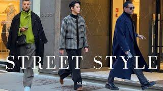 Milan Street Style The Most Memorable Outfits•Men’s Fashion•