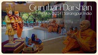 Guruhari Darshan 7-9 May 2024 Sarangpur India
