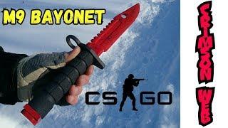 Как сделать штык-нож М9 Bayonet скин КРОВАВАЯ ПАУТИНА I НОЖИ ИЗ CSGO