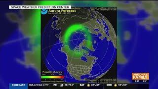 NOAA issues G4 Geomagnetic Storm watch could make aurora borealis visible in Arizona