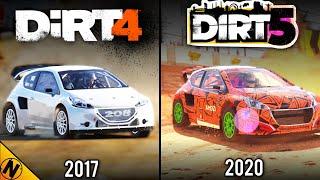 DiRT 5 vs DiRT 4  Direct Comparison