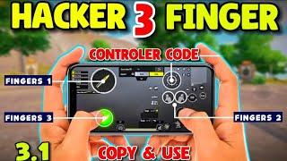 Super 3 Finger Control Claw Pubg Mobile  Best Control Sensitivity   COPY & USE  PUBGBGMI