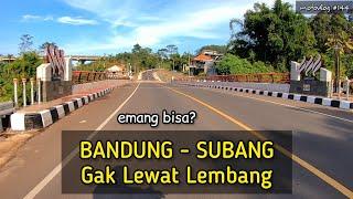 Jalur Bandung Subang via Wanayasa Purwakarta  Jalur Alternatif Mudik