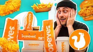 Je teste POPEYES le GÉANT du POULET FRIT 