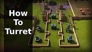 Stranded Alien Dawn  How To Set Up A Good Turret Defense v 0.10.221010