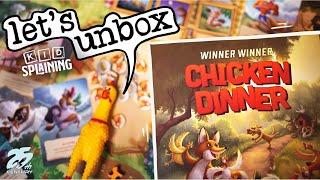 Unboxing Winner Winner Chicken Dinner  25th Century Games