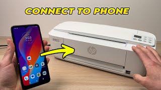 HP Deskjet 3700 Series How to Connect to Phone Wireless Setup