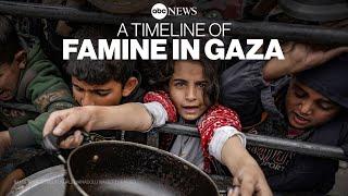 Famine in Gaza A timeline of how the hunger crisis is unfolding