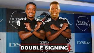 DEAL DONE - Orlando Pirates have confirmed to sign 2 players today  Azizi Ki  Teboho Mokoena