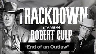 Trackdown 1957 End of an Outlaw Network print with commercials