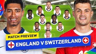 Why England & Southgate Will FLUKE It Again? England vs Switzerland Tactical Preview