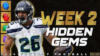 Week 2 Hidden Gems - 2024 Fantasy Football