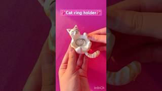 DIY cat ring holder
