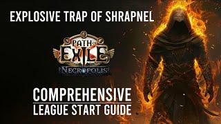 PoE 3.24  Comprehensive Explosive Trap of Shrapnel Trickster League Start Guide