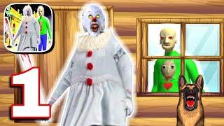 Granny Pennywise & Baldi Granny Mod  Chapter 1 Full Gameplay Walkthrough Part 1