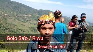 Keindahan  Golo Sao  Riwu_Desa Poco Rii_Borong Manggarai Timur