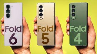 Samsung Galaxy Z Fold 6 vs Fold 5 vs Fold 4 - Should You Upgrade?