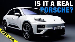 2024 Porsche Macan EV First Look  Macan Goes Electric  Interior Tech Performance & More