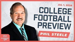College Football Preview With Phil Steele  Hurrdat Sports Radio