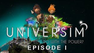 Wir schaffen eine Welt voller Twitch Zuschauer  The Universim 1.0 #001