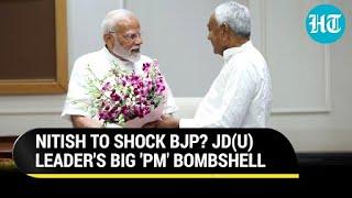 Nitish Shocks BJP With PM Post Move? JDU Leaders Big Claim On Camera Amid INDIA Offer  LS Election