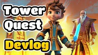 What is my first game all about?  Tower Quest Devlog 1.5