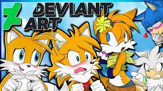 Tails and Tailsko VS DeviantArt  FEMALE TAILS 