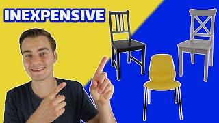 WHATS MORE COMFORTABLE? 3 INEXPENSIVE IKEA DINING CHAIRS