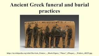 Ancient Greek funeral and burial practices