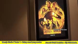 Nonton Jurassic World Dominion di Cinema XX1 Ring Road City Walk Medan