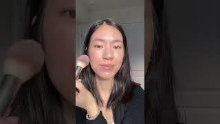 Fresh makeup for spring RMS Beauty try-on uncover up blush tinted lip balm