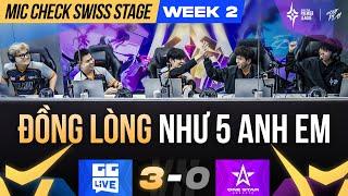 ĐỒNG LÒNG NHƯ NĂM ANH EM  MIC CHECK #2 GGL VS 1S APL 2024 - VÒNG SWISS STAGE