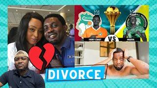 AY Comedian BEAT his Wife Mabel  Nigeria  Vs Ivory Coast 