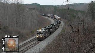 7v4k Norfolk Southern Trains in Northwest Georgia Mableton - Braswell GA 01092021