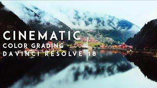 Cinematic Color Grading in Davinci Resolve 18