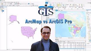 ArcMap vs ArcGIS Pro Course ArcGIS vs ArcGIS Pro Level 1 Fundamental Lecture12  Desktop GIS 