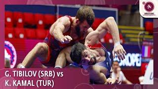 Georgij TIBILOV SRB vs. Kerem KAMAL TUR  2024 Seniors European Championships  Qual.  GR 60Kg