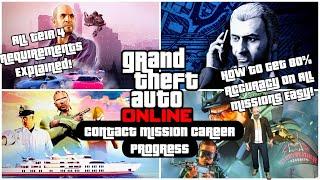 GTA Online Career Progress Tier 4 Easy 80% Accuracy On All Contact Missions