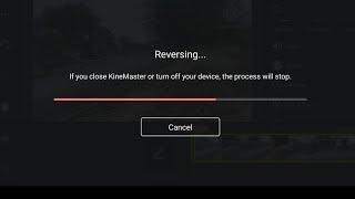 How to reverse video in Kinemaster App  Kinemaster Reverse Video tutorial